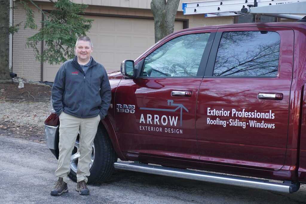 arrow exterior design roofing contractor madison wi
