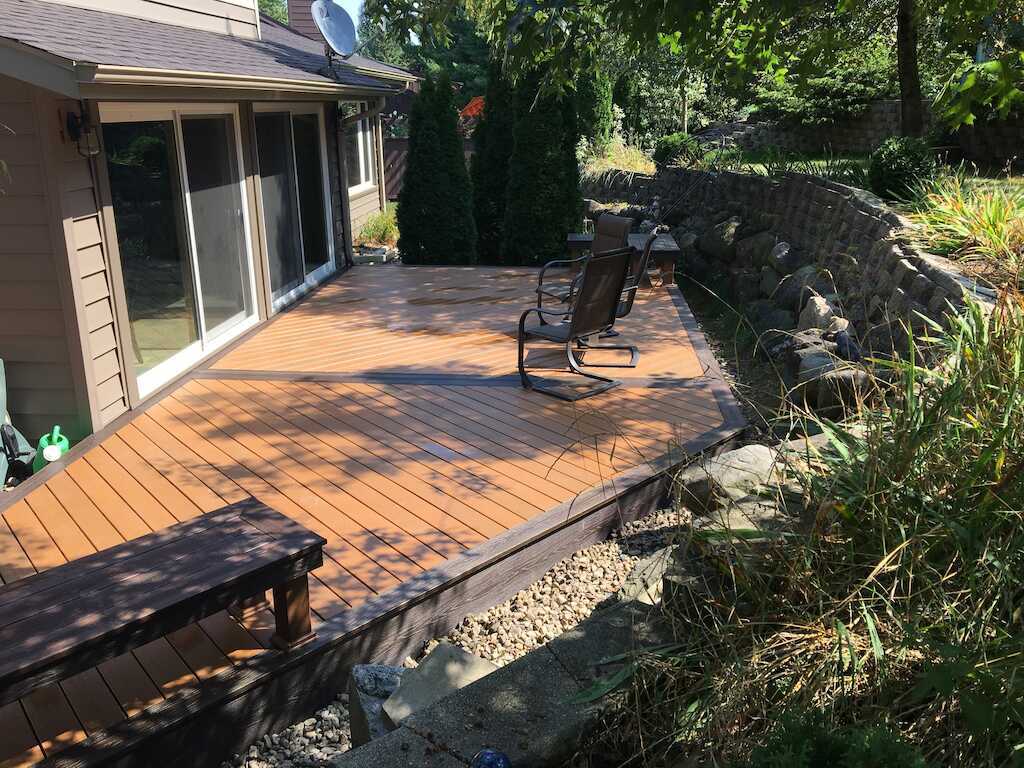 new home deck installation near madison wi
