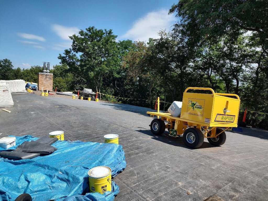 Capital High School Madison WI roof installation