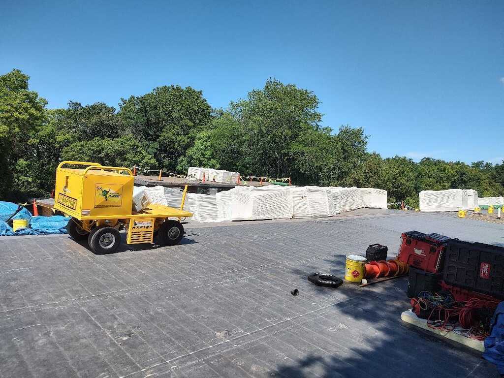 Capital High School Madison WI roof installation