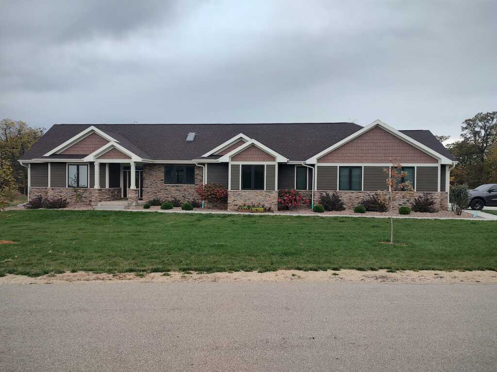 roofing siding & gutters new construction in New Glarus, WI